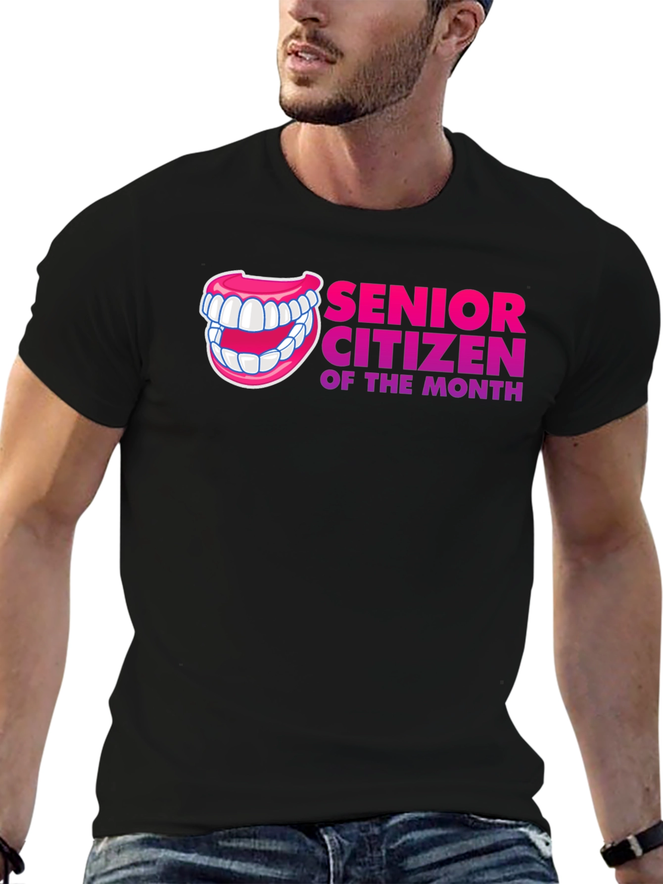 Senior Citizen of the Month Graphic T-Shirt