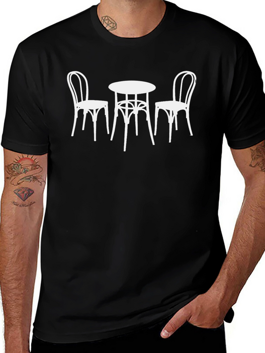 Chic Cafe Table T-Shirt - Urban Style Tee