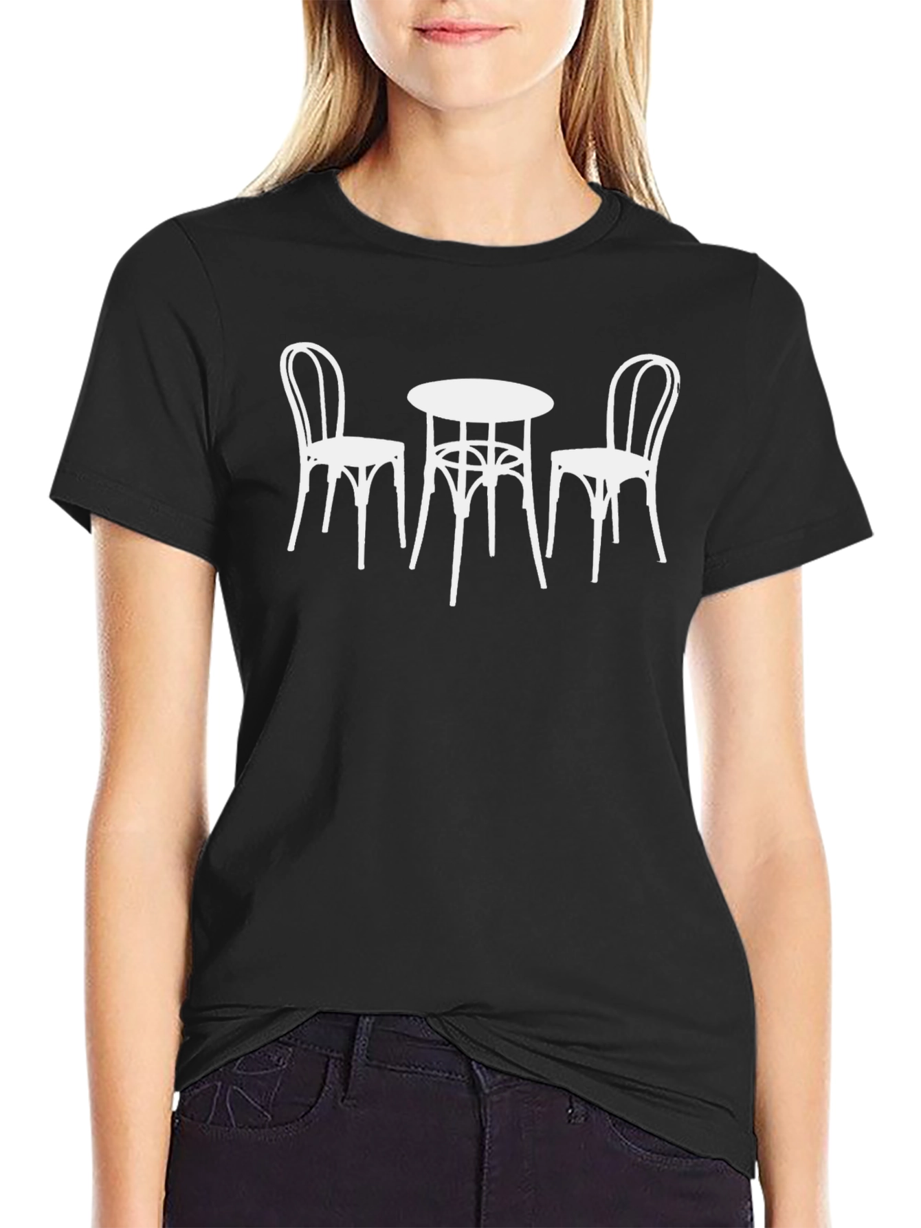 Chic Cafe Table T-Shirt - Urban Style Tee