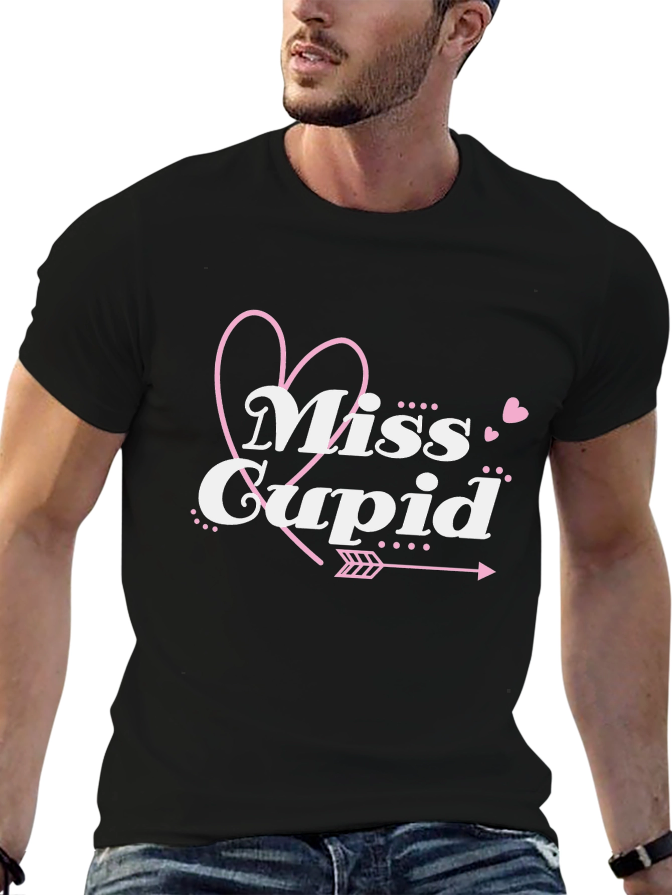 Miss Cupid Graphic Tee - Valentines Day Shirt
