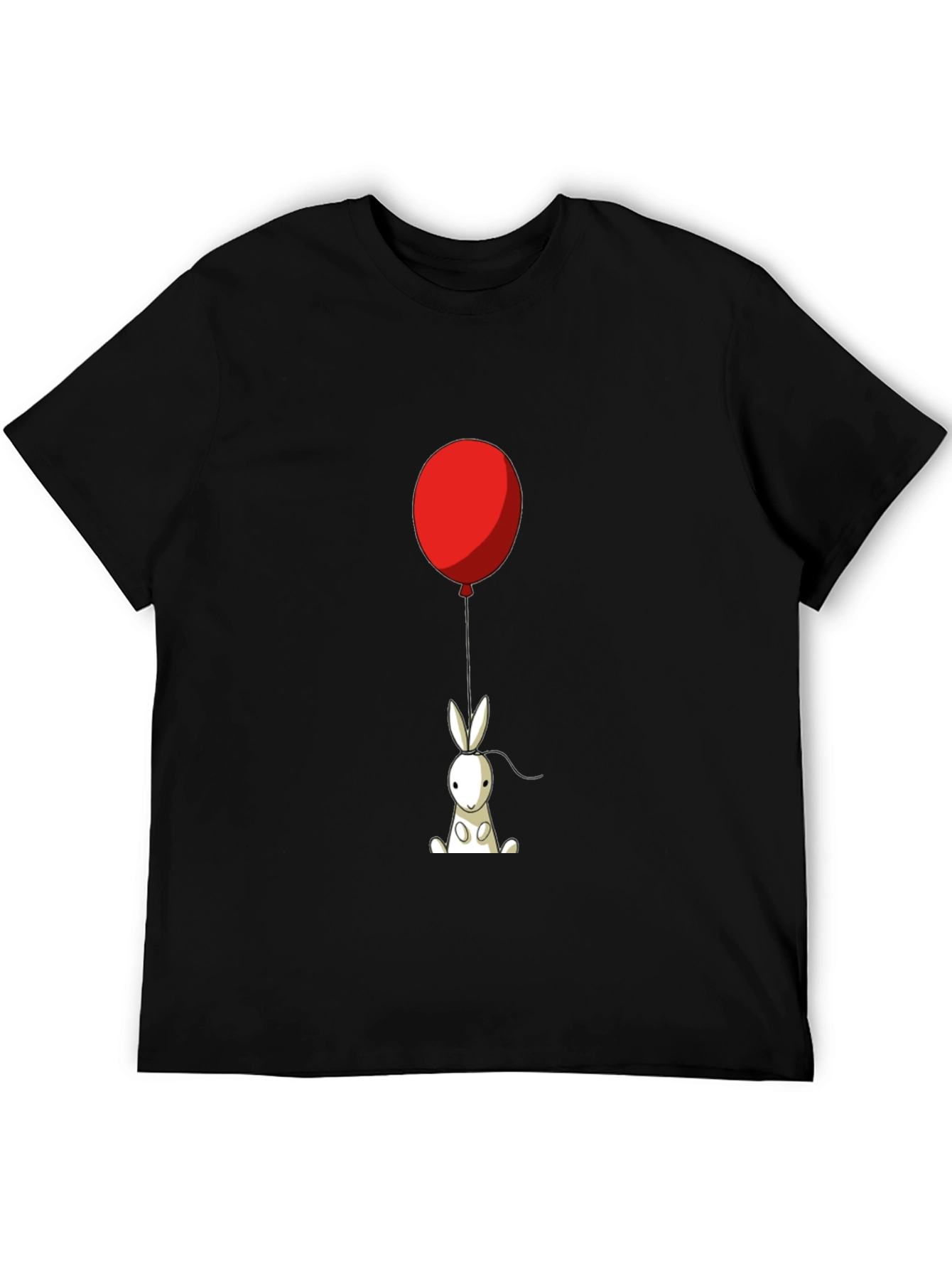 Rabbit with Balloon Graphic Tee