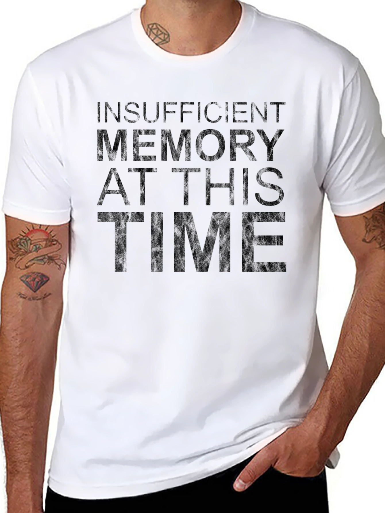 Insufficient Memory Humor T-Shirt