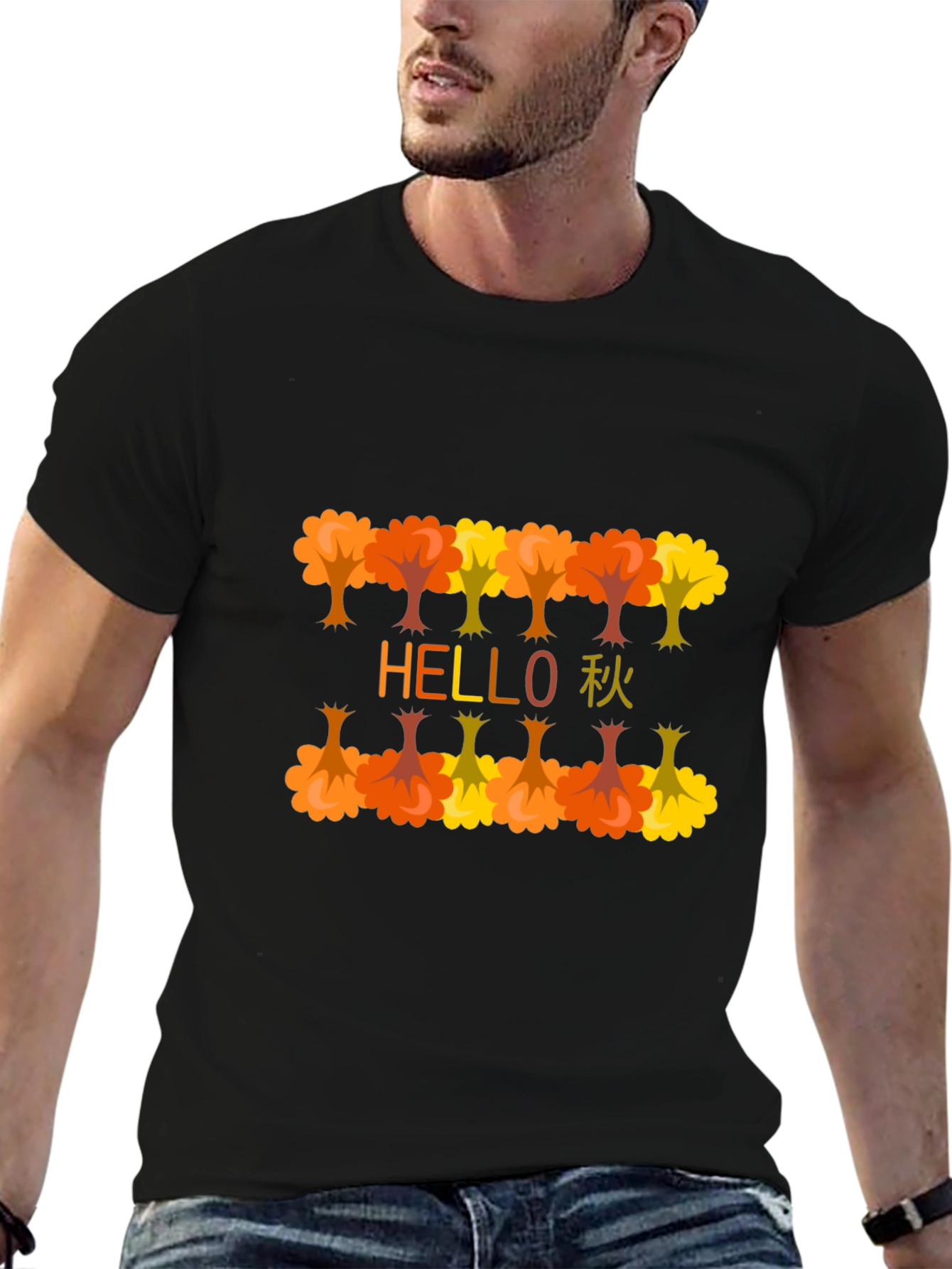 Hello Fall Autumn T-Shirt