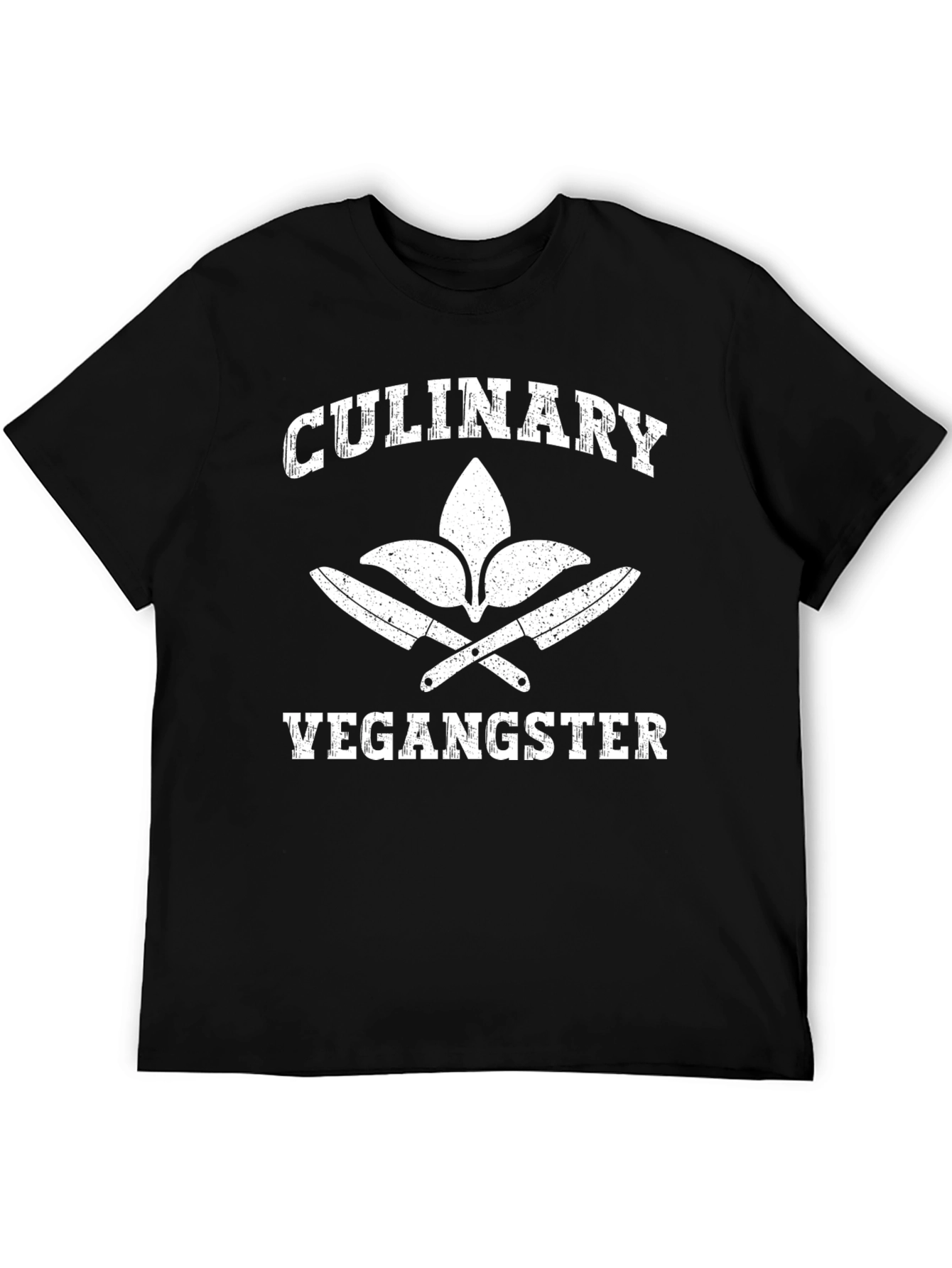 Culinary Vegangster T-Shirt - Vegan Chef Apparel