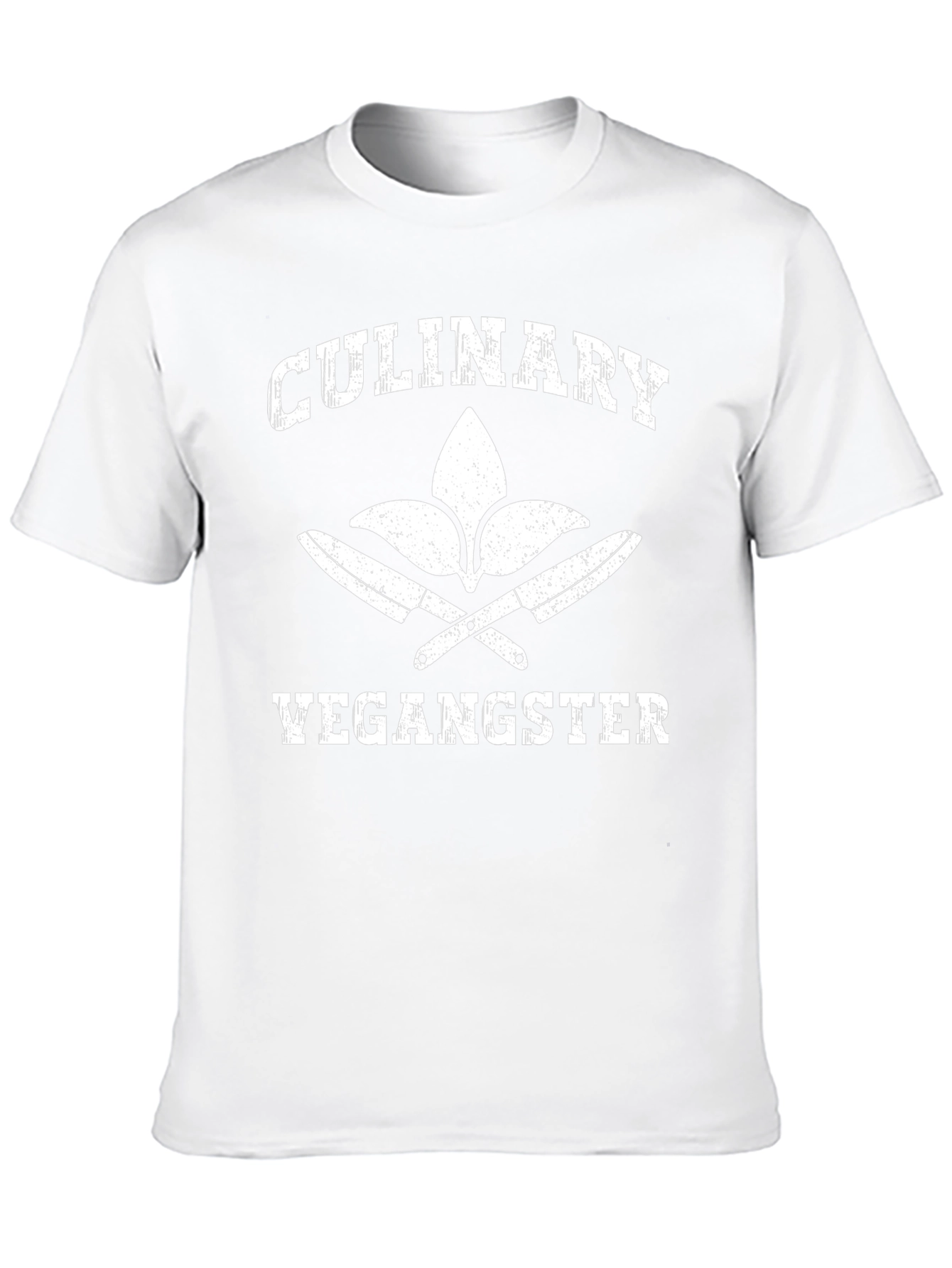 Culinary Vegangster T-Shirt - Vegan Chef Apparel