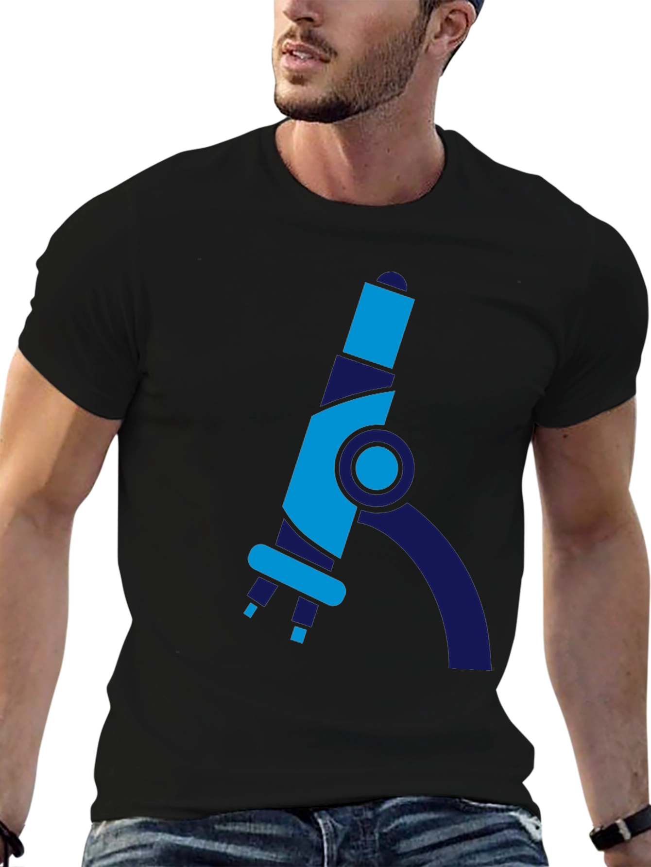 Microscope Graphic Tee - Science Lover Apparel