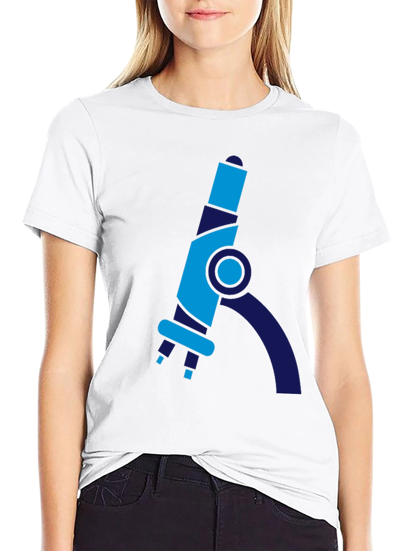 Microscope Graphic Tee - Science Lover Apparel