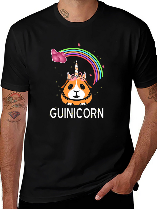 Guinicorn T-Shirt - Guinea Pig Unicorn Rainbow Tee