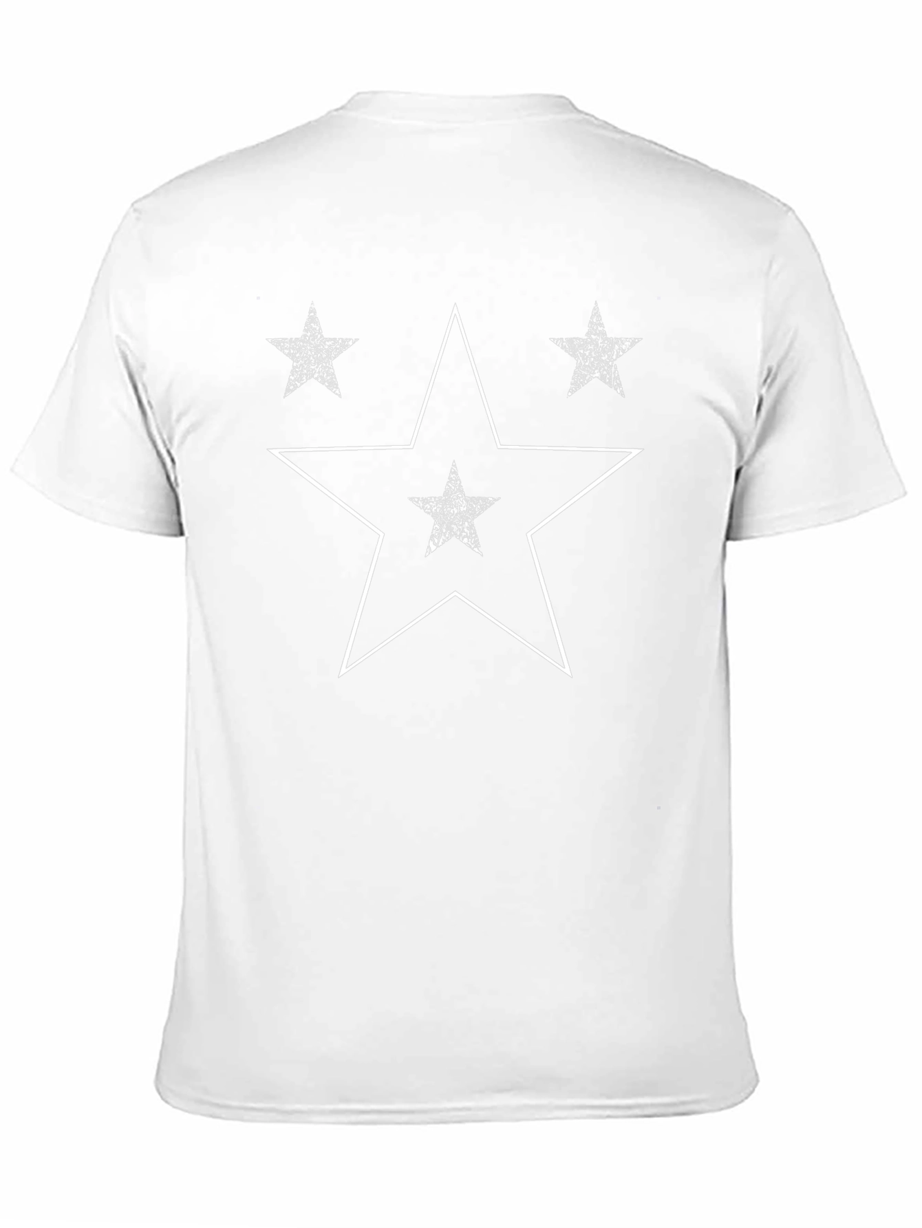 Star Graphic Black Cotton T-Shirt