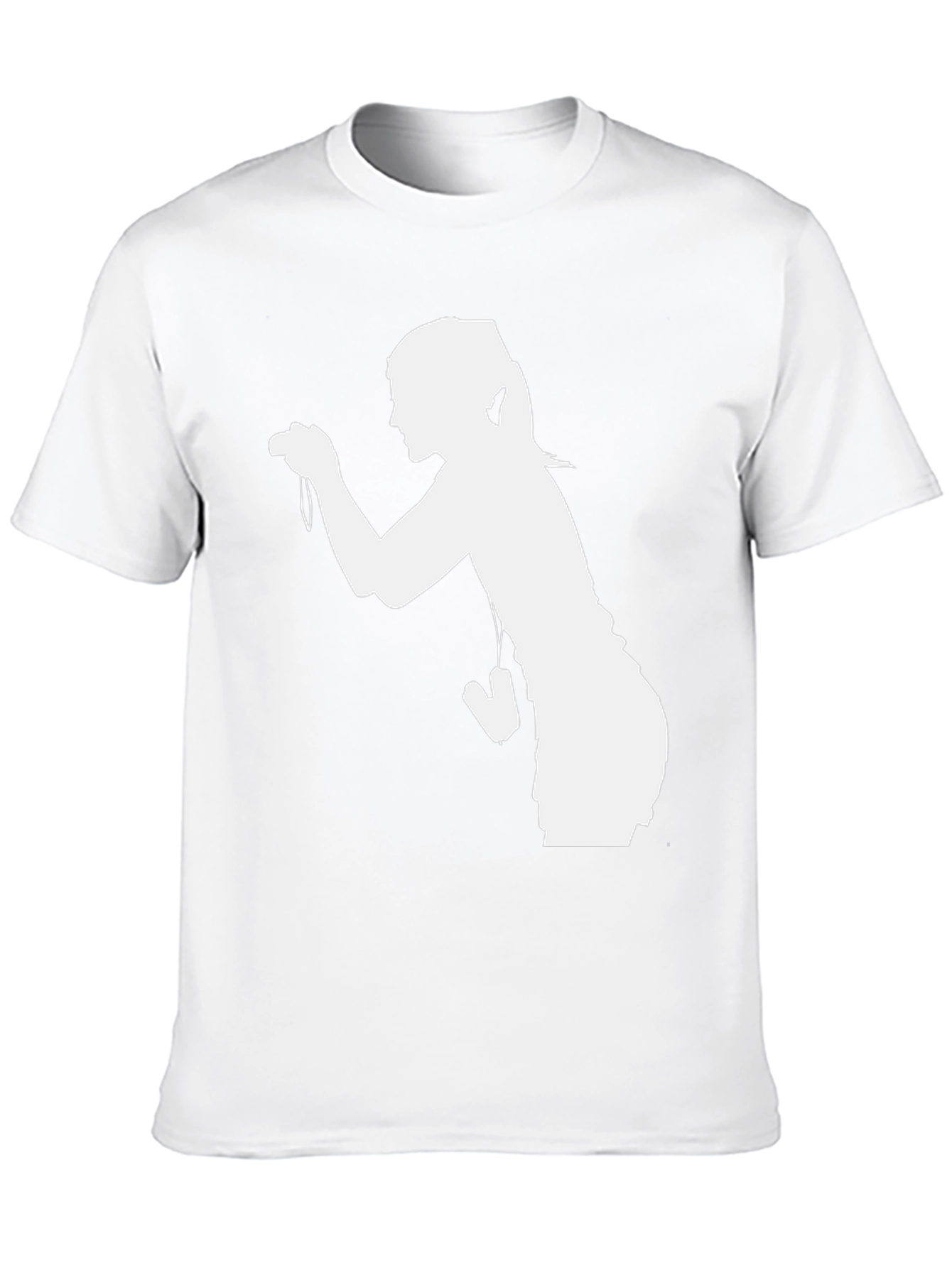 Silhouette Photographer Black T-Shirt