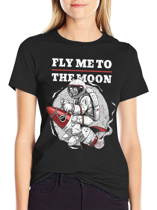 Fly Me To The Moon Graphic T-Shirt