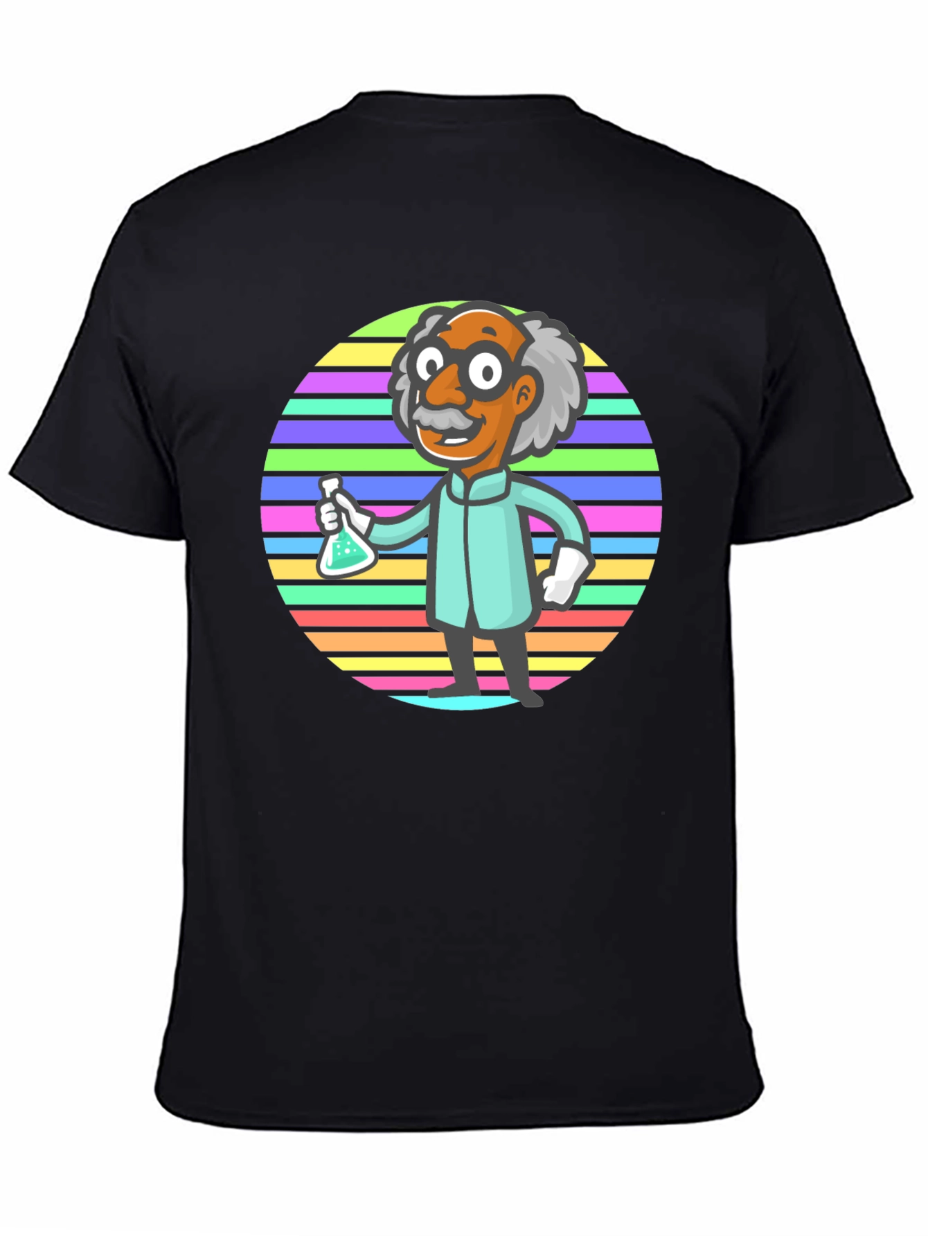 Scientist Graphic T-Shirt - Funky Retro Design