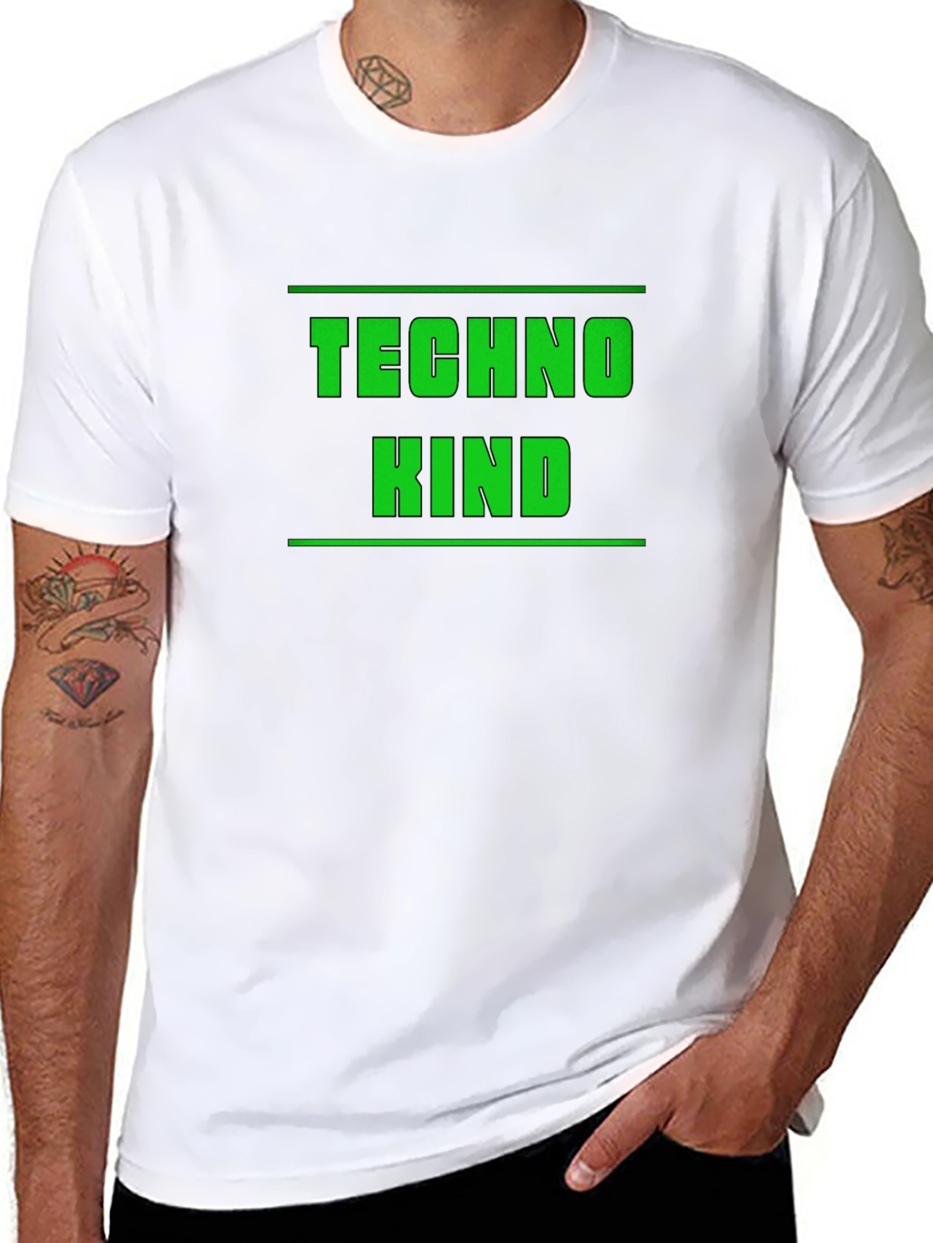 Techno Kind T-Shirt - Black