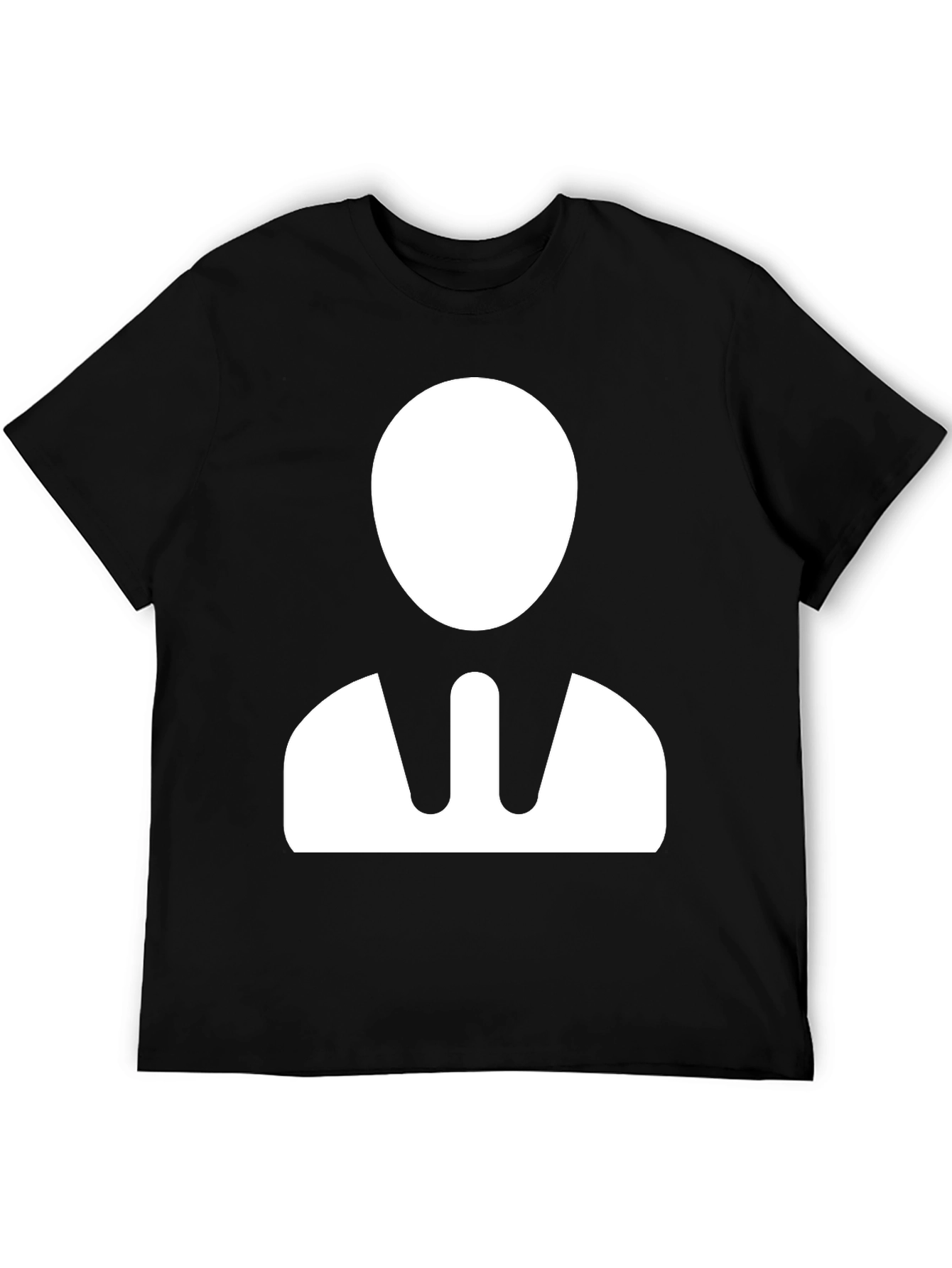 Minimalist Business Man Graphic T-Shirt