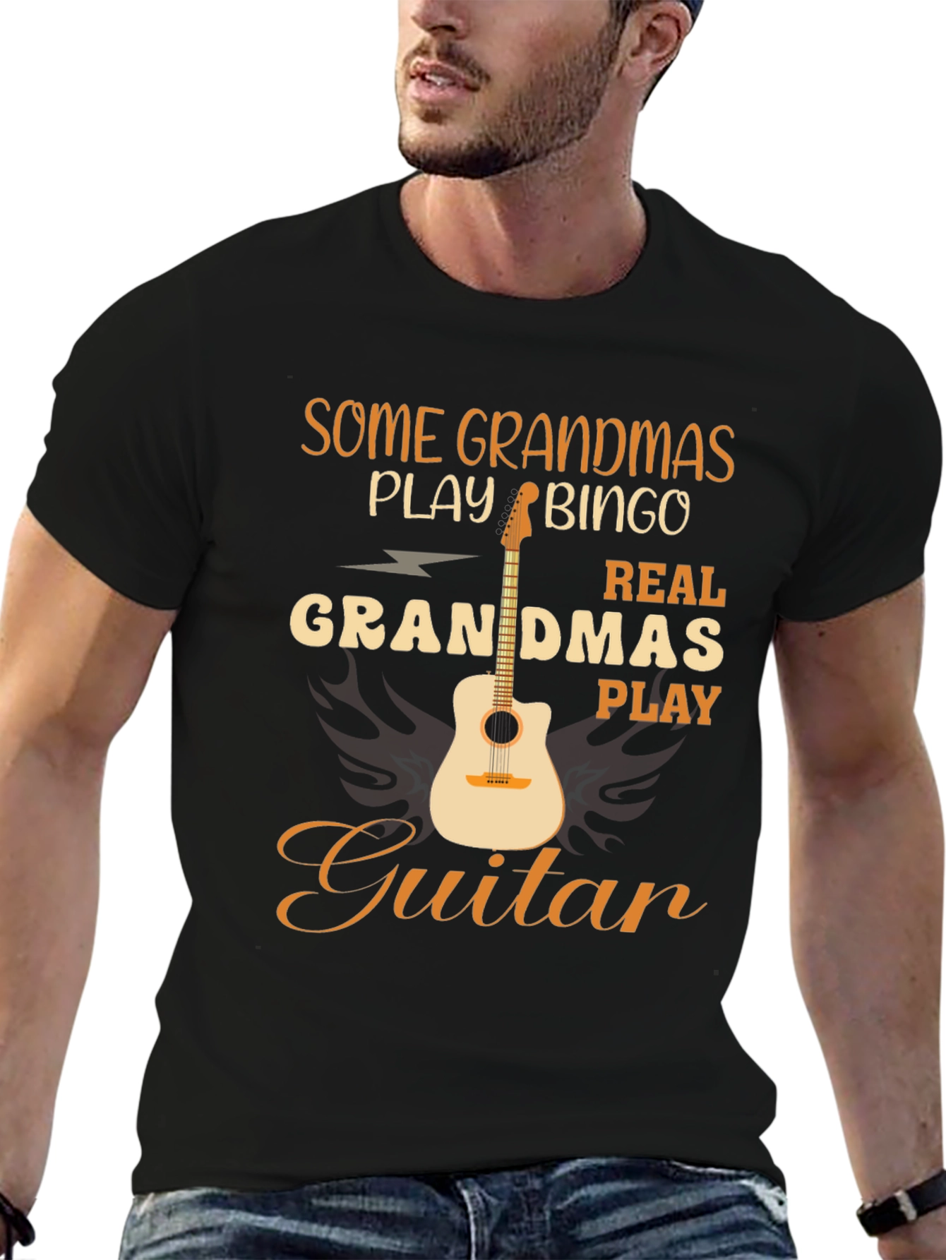 Grandmas Play Guitar T-Shirt