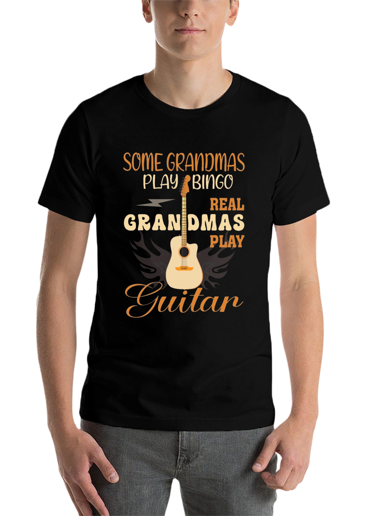 Grandmas Play Guitar T-Shirt