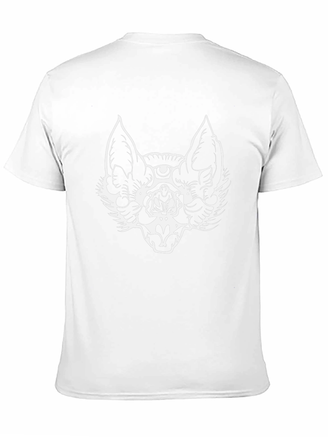 Mystic Bat Graphic Tee - Mens Black T-Shirt