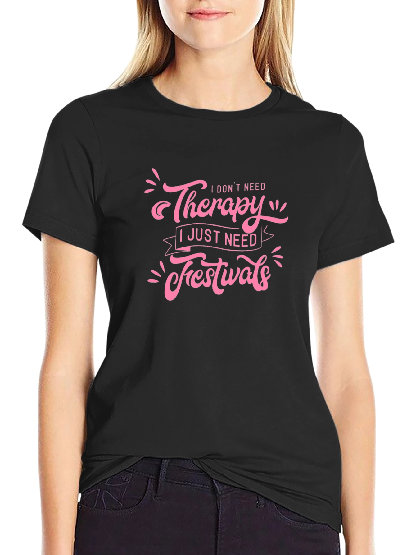 Therapy and Festivals Tee
