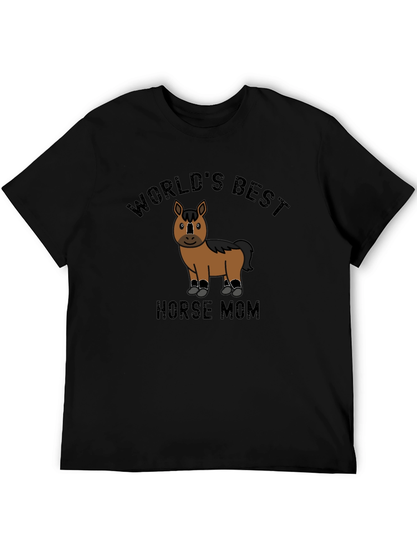Worlds Best Horse Mom Graphic Tee