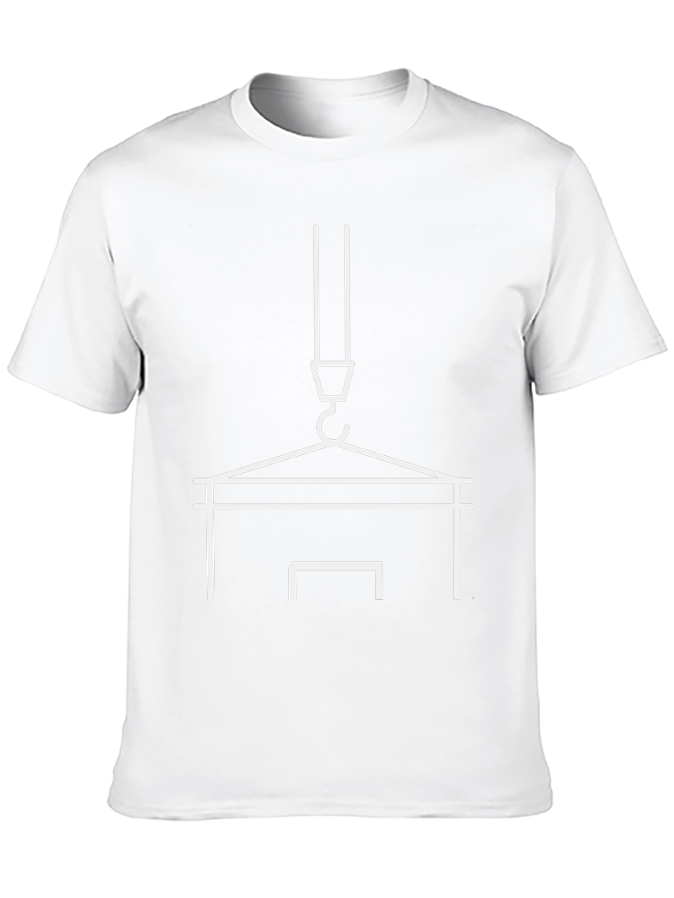 Black Crane Operator T-Shirt