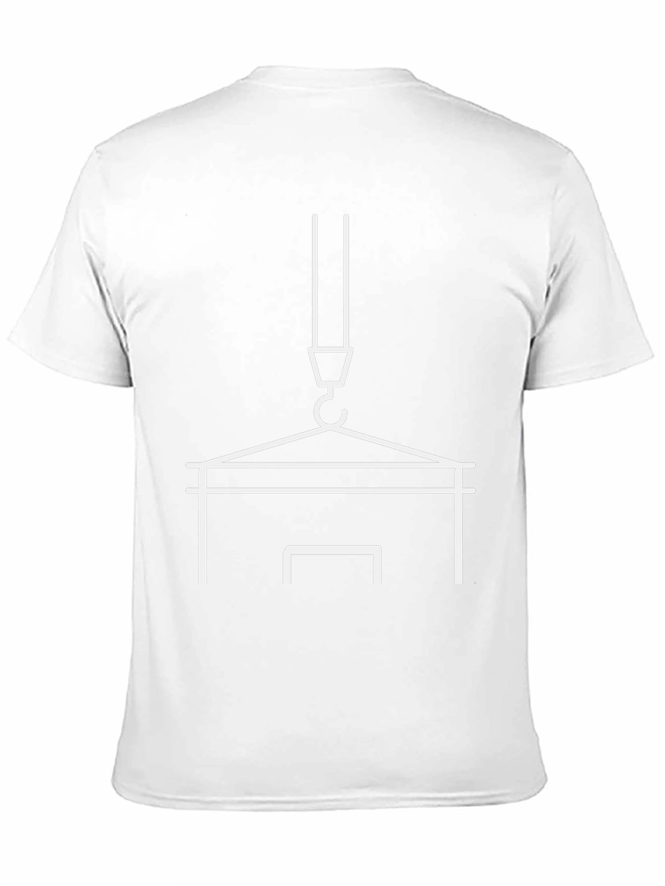 Black Crane Operator T-Shirt