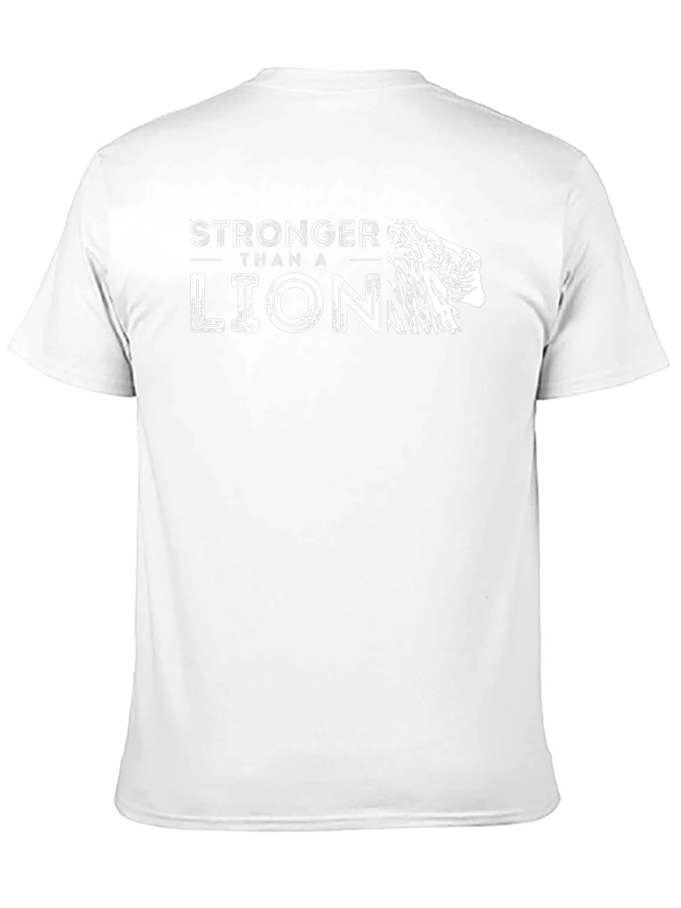 Stronger Than A Lion Graphic Tee - Black