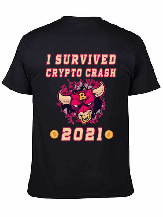Crypto Crash 2021 Survivor T-Shirt