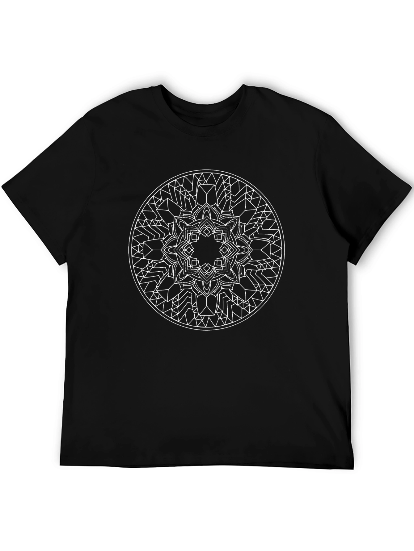 Geometric Mandala Graphic Tee