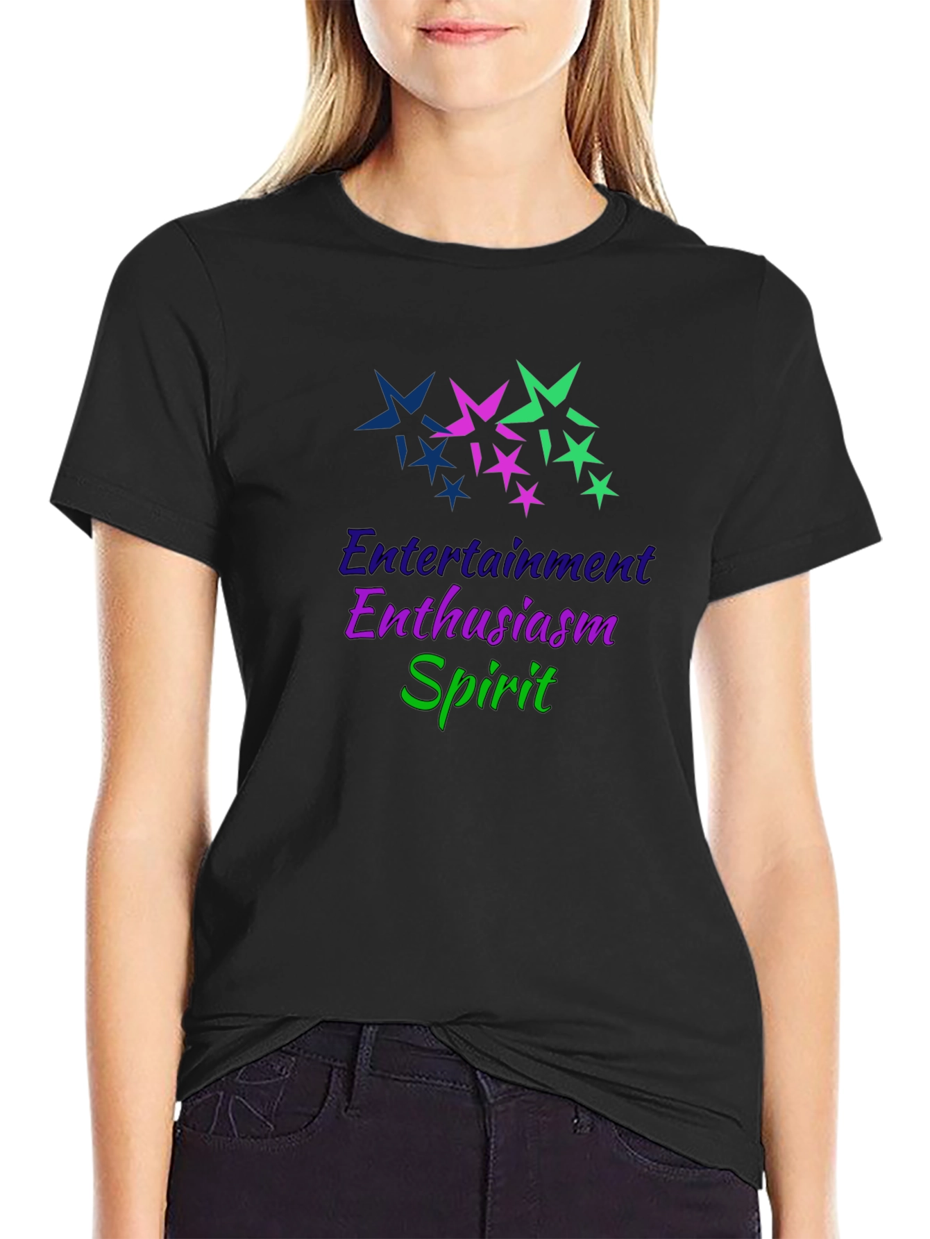 Entertainment Enthusiast Spirit Graphic T-Shirt