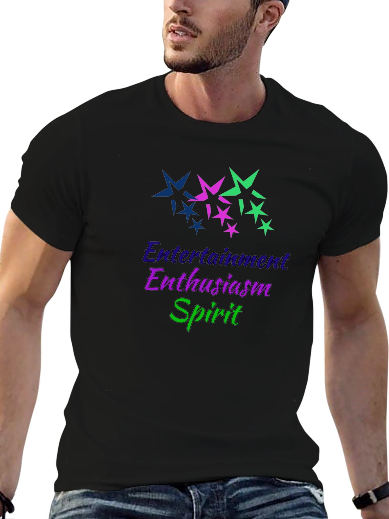 Entertainment Enthusiast Spirit Graphic T-Shirt