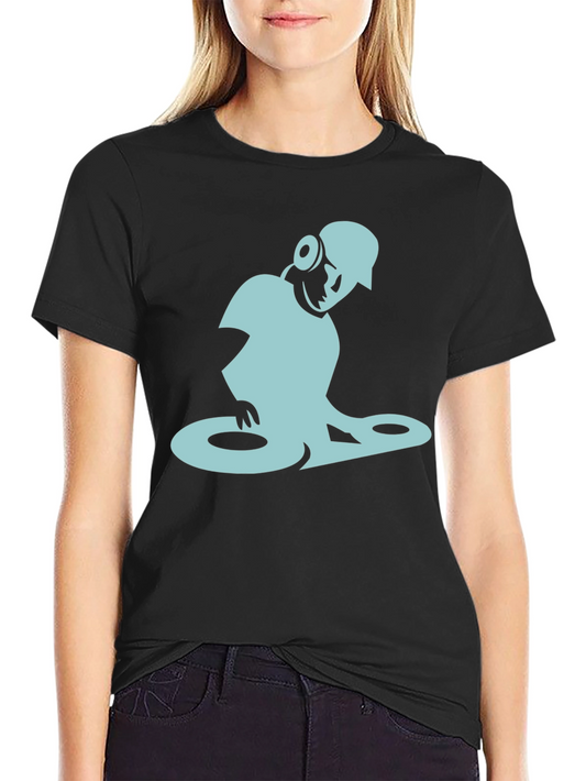 DJ Graphic Tee - Cool Turntable Design