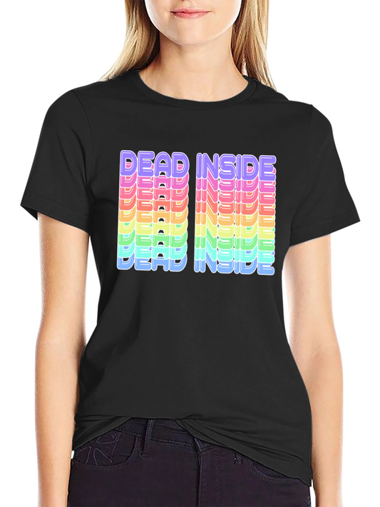 Dead Inside Rainbow T-Shirt