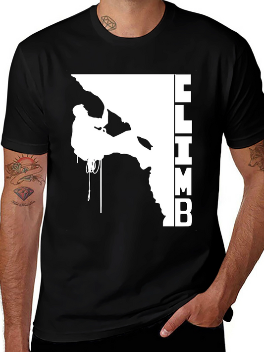 Climb Graphic Tee - Rock Climbing T-Shirt