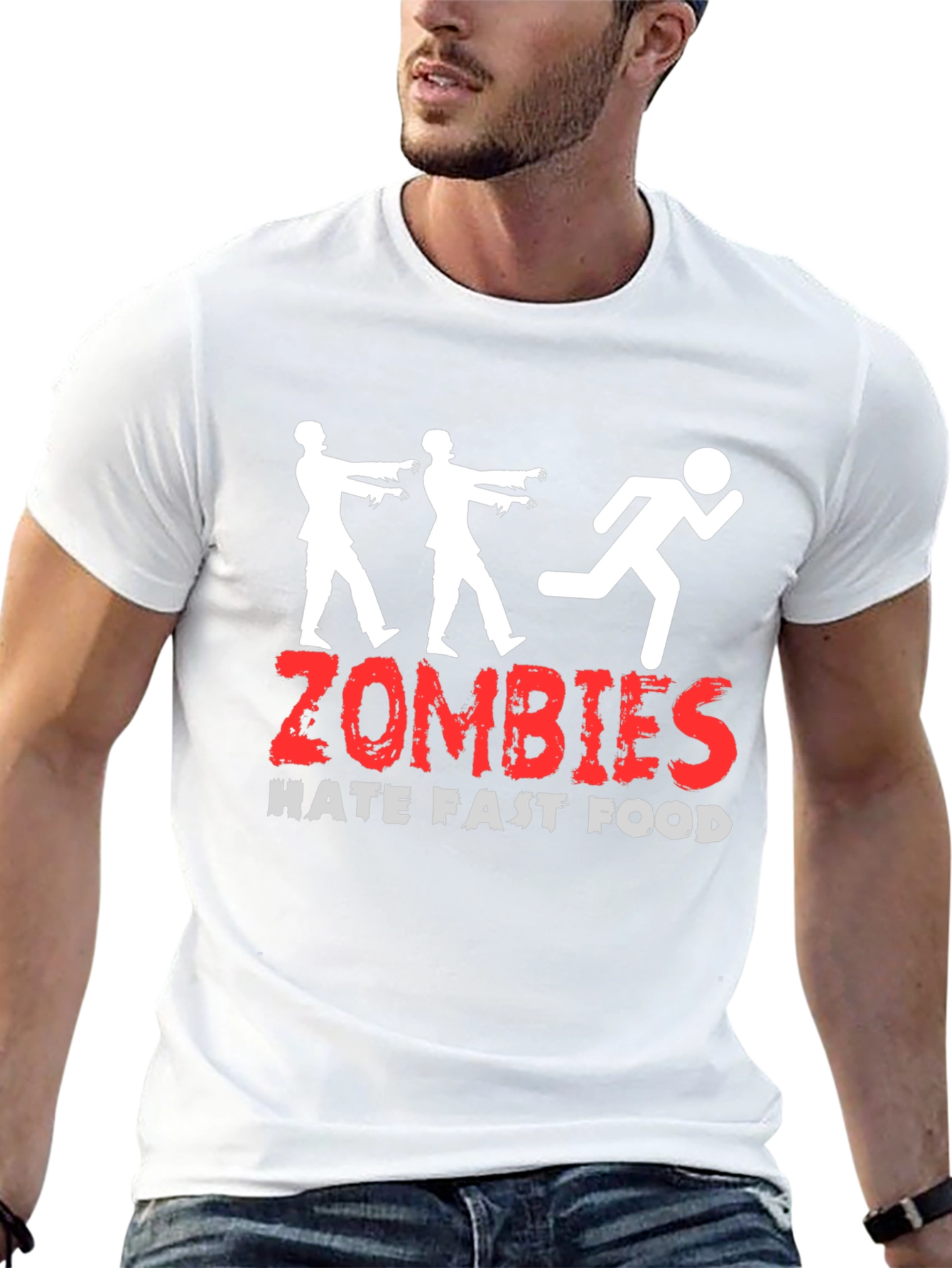 Zombie Hate Fast Food T-Shirt
