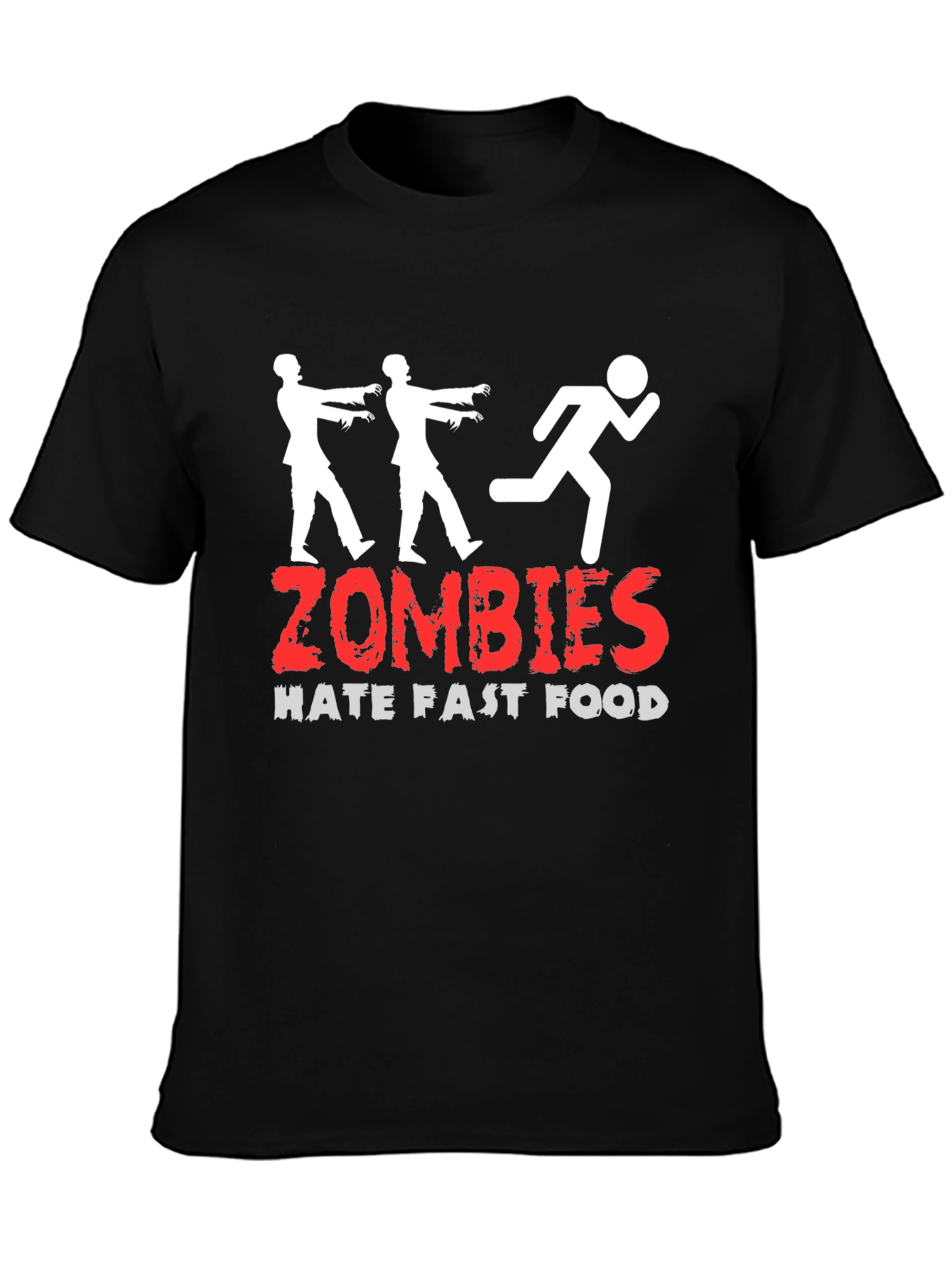 Zombie Hate Fast Food T-Shirt