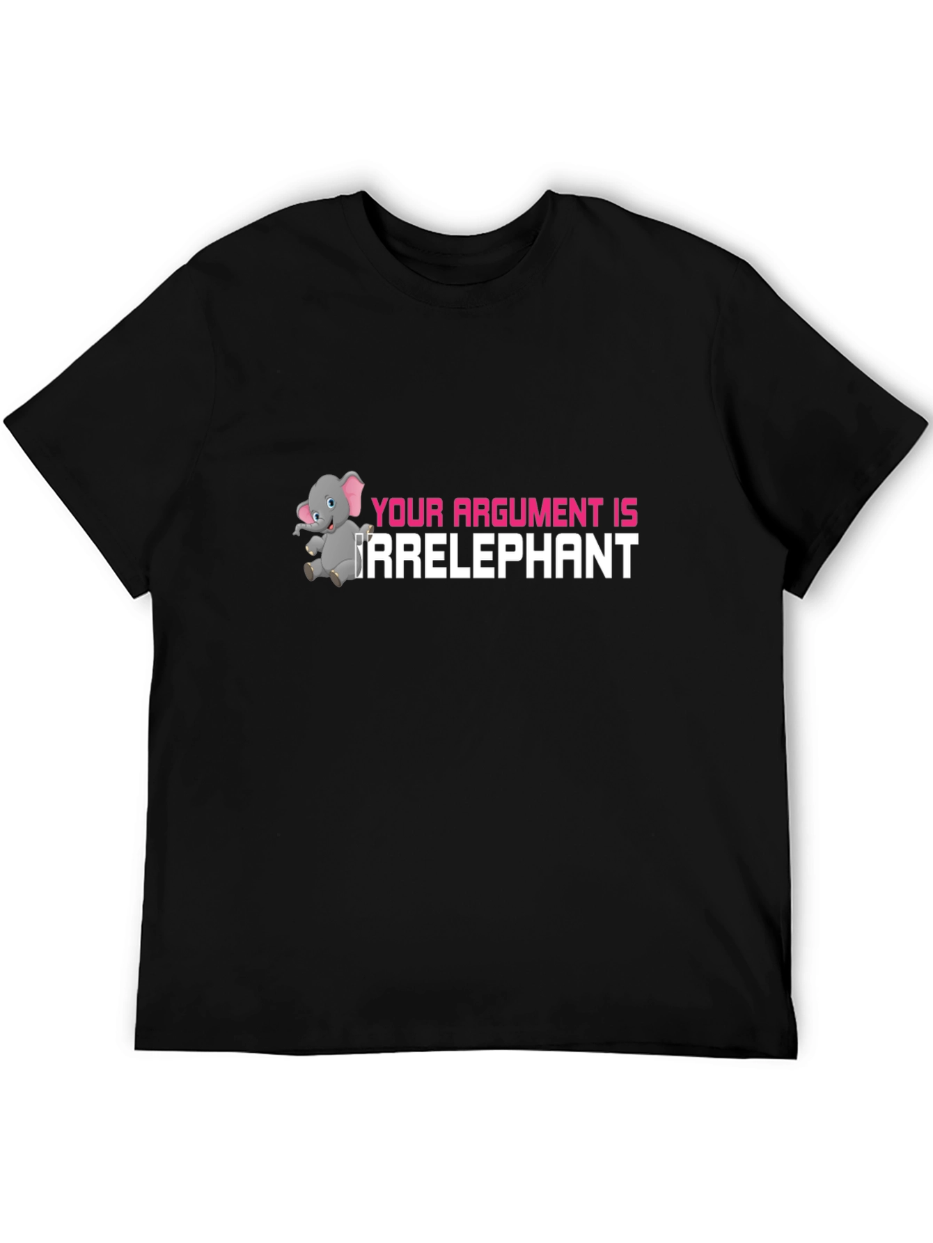 Irrelephant T-Shirt - Funny Elephant Graphic Tee