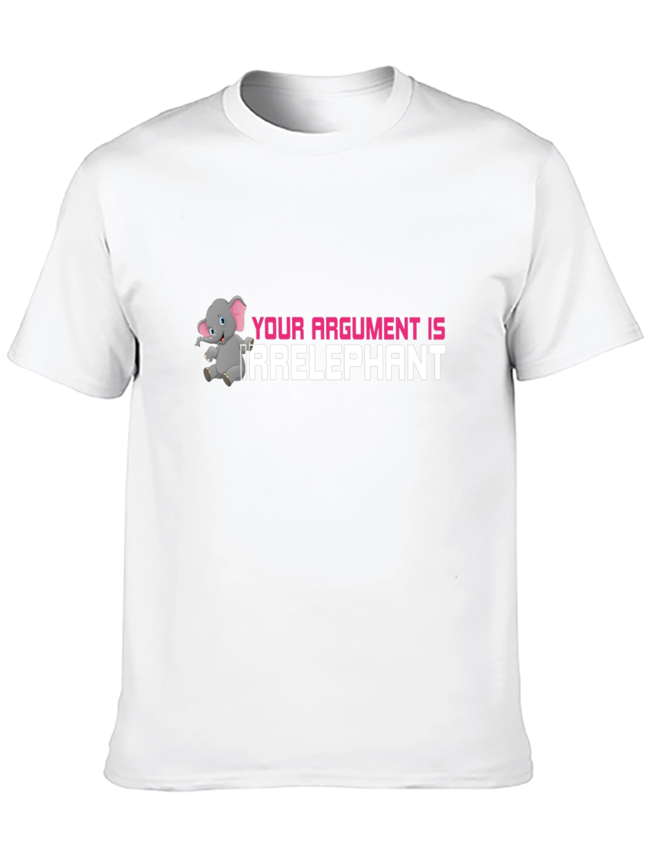 Irrelephant T-Shirt - Funny Elephant Graphic Tee
