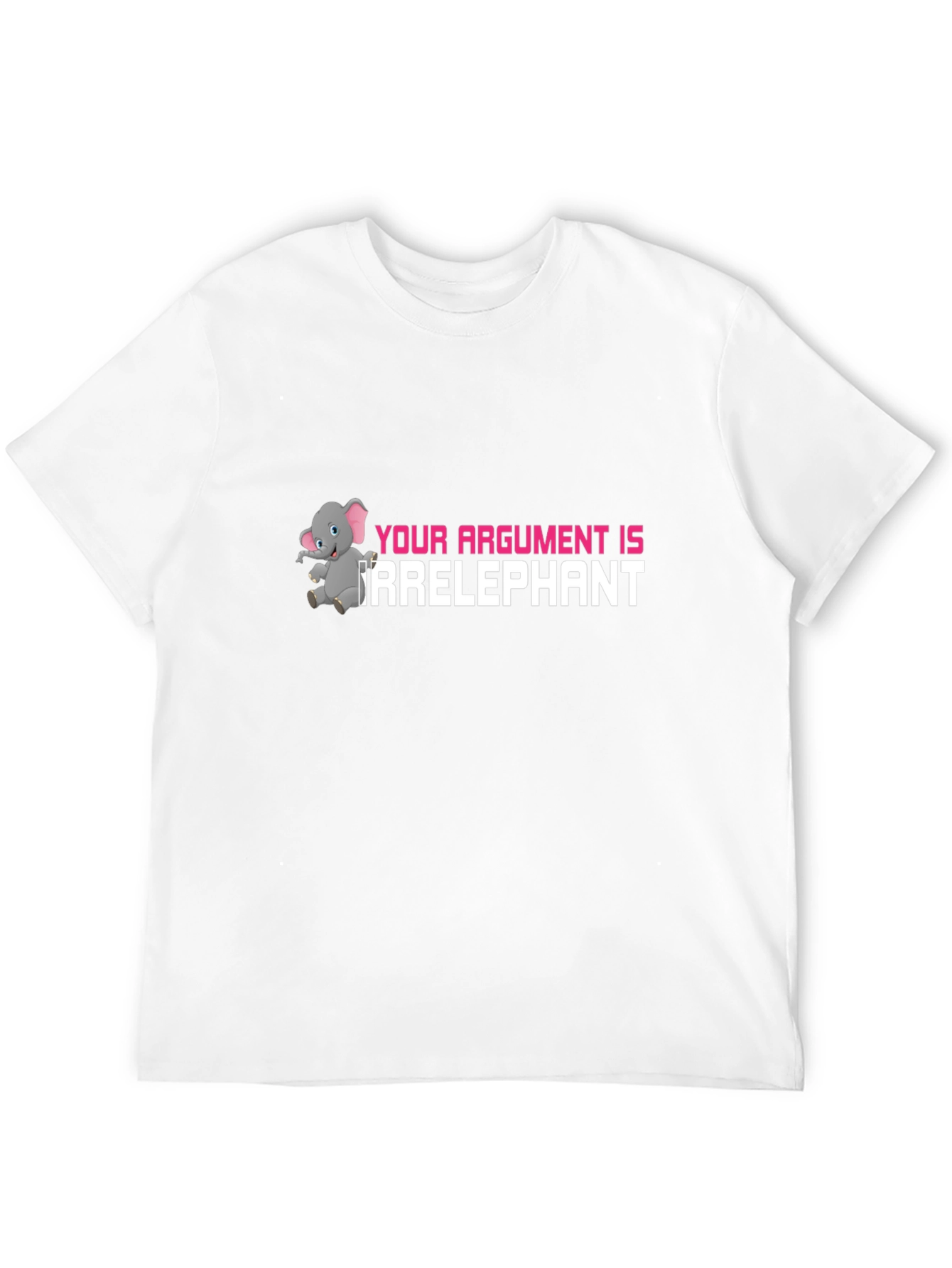 Irrelephant T-Shirt - Funny Elephant Graphic Tee