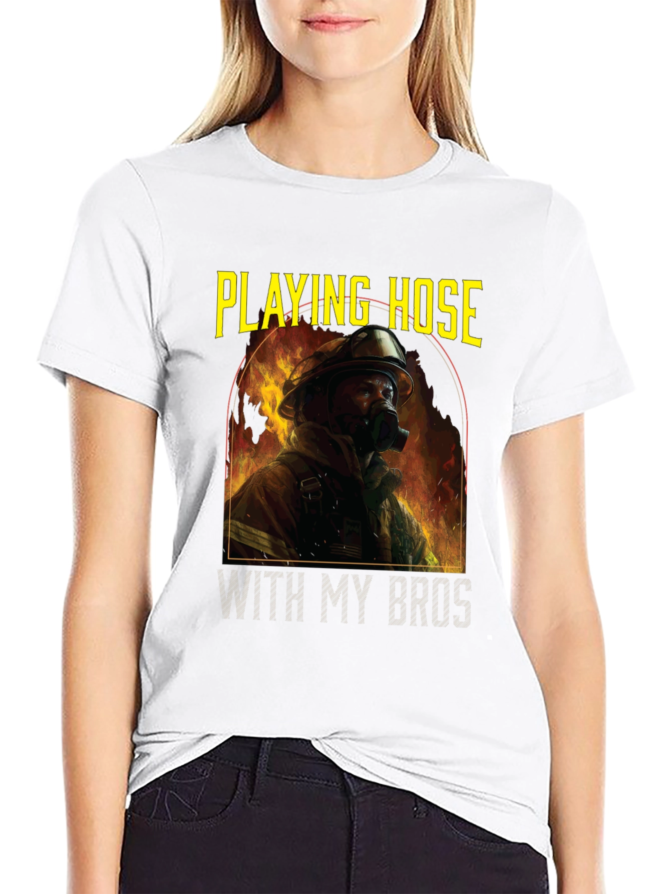 Playing Hose With My Bros T-Shirt