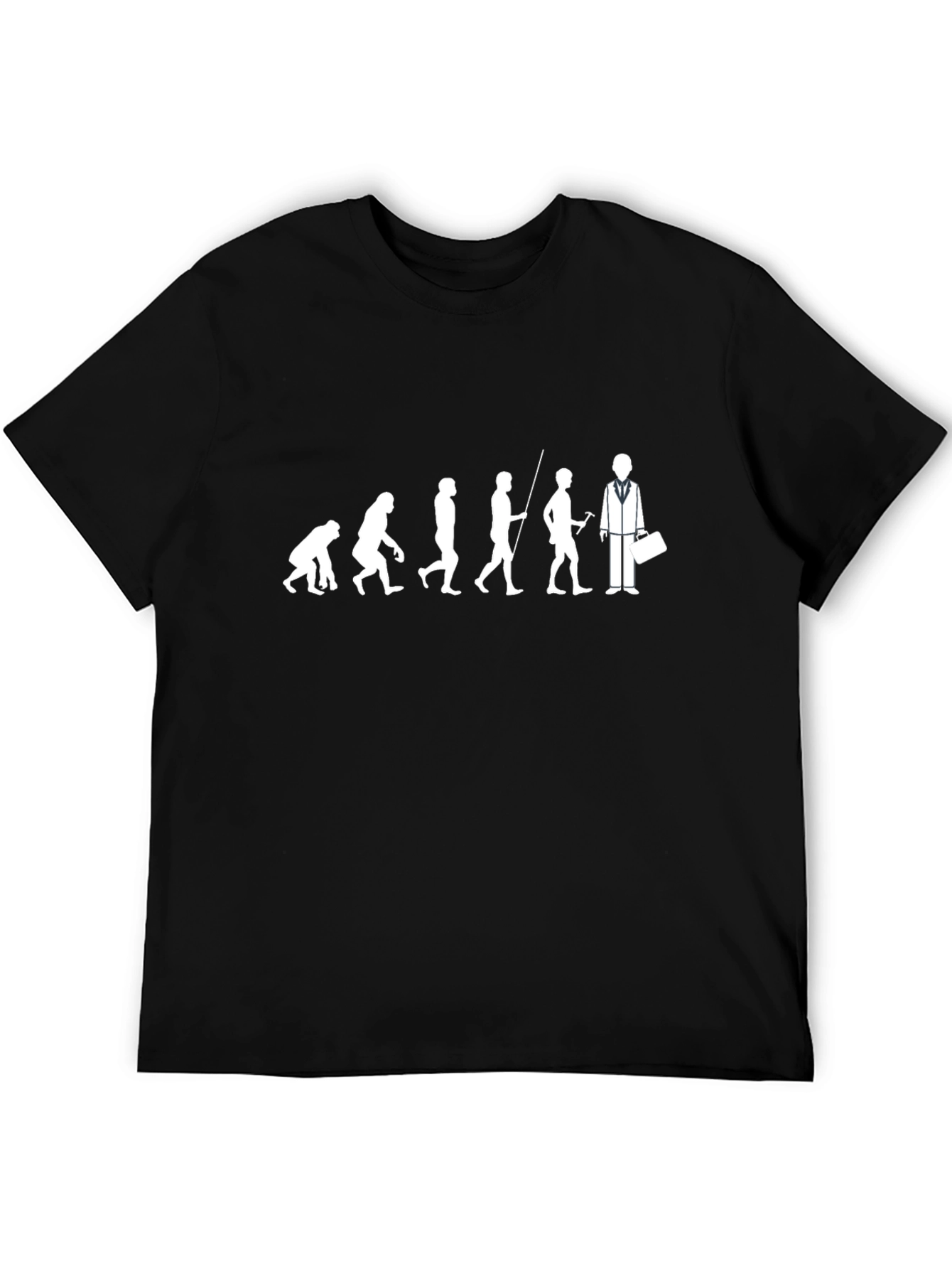 Evolution of Man T-Shirt - Funny Graphic Tee