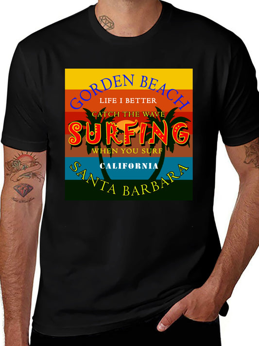 Gorden Beach Surfing T-Shirt