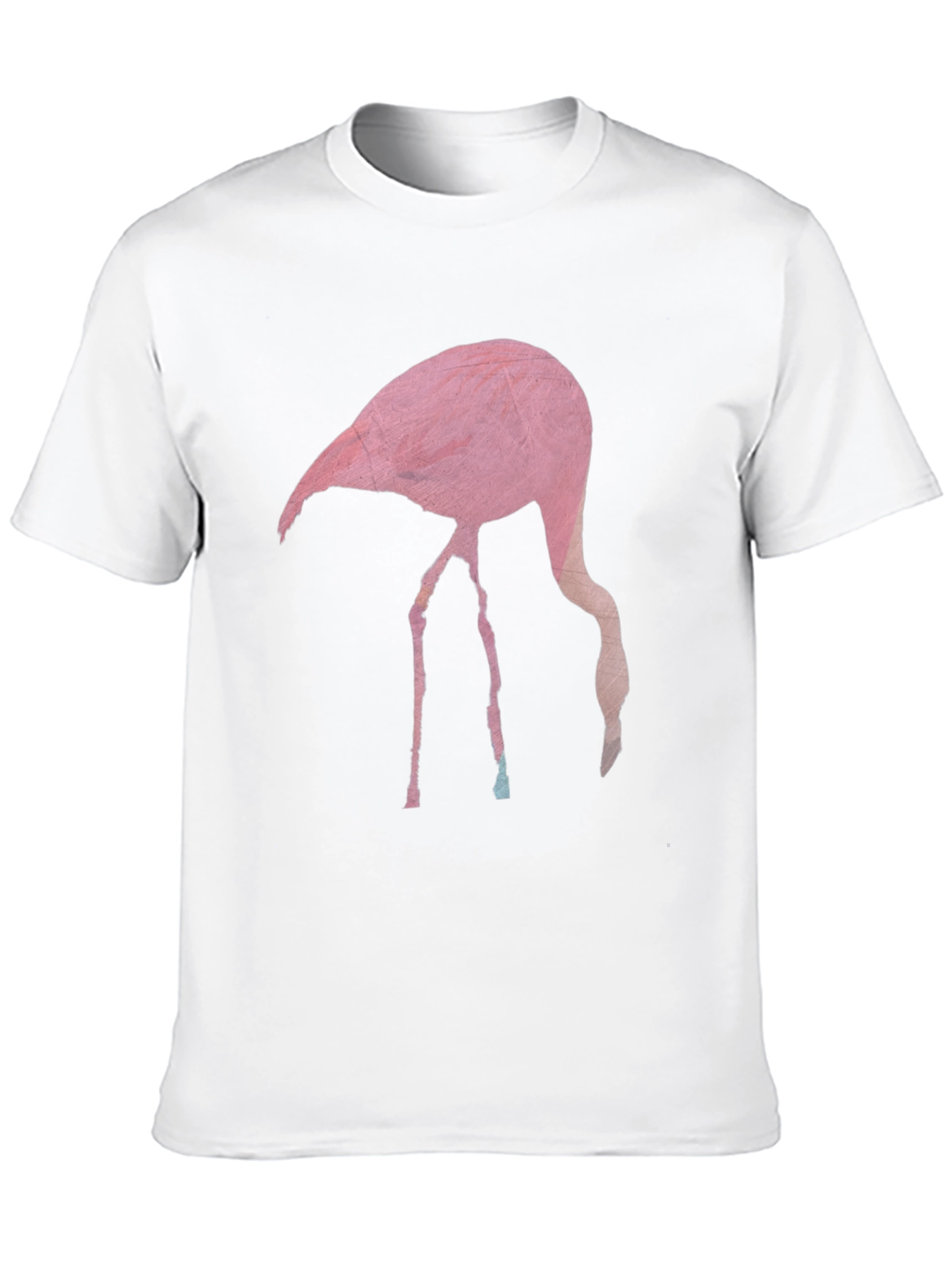 Flamingo Graphic T-Shirt - Black Casual Tee
