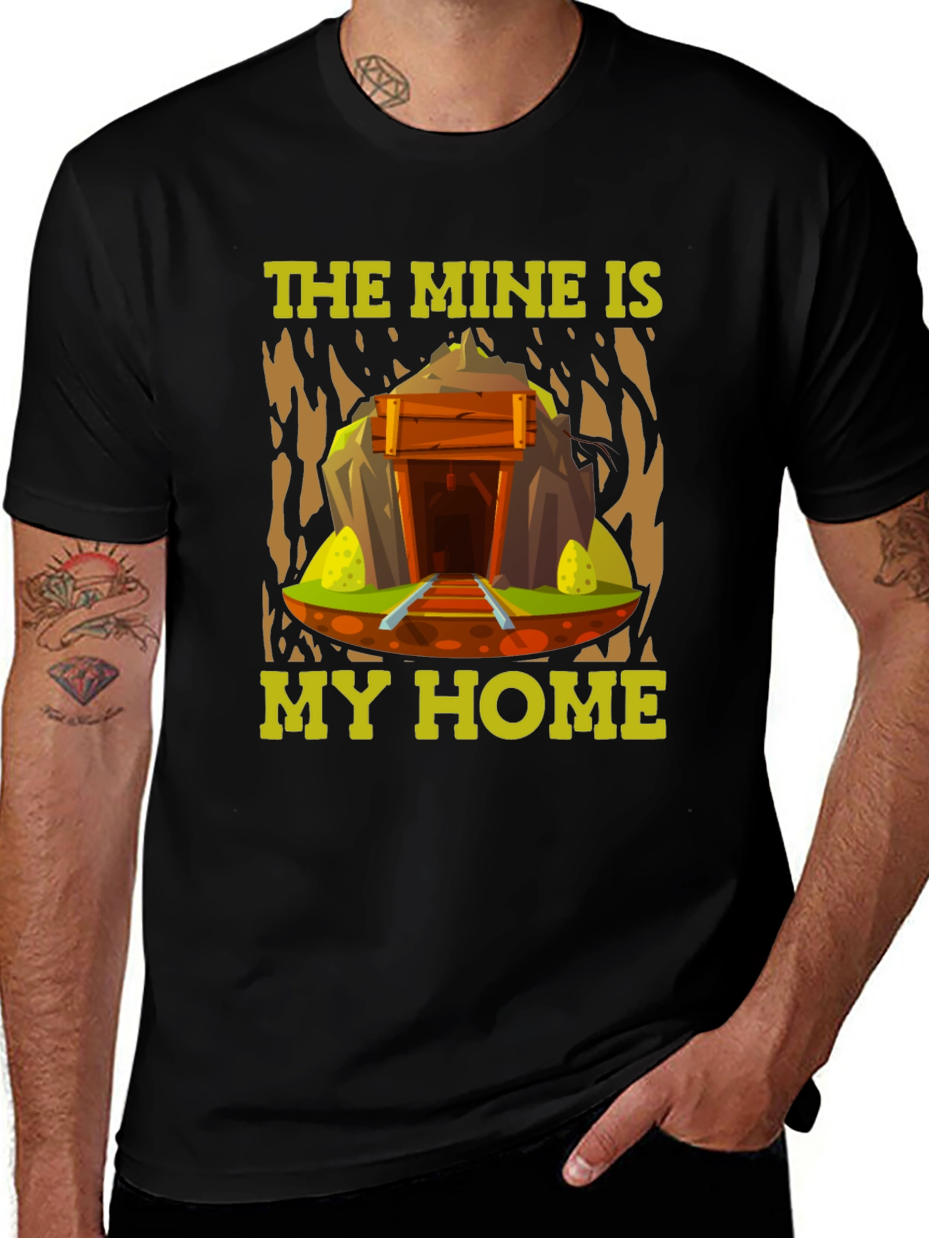 The Mine is My Home - Miner T-Shirt
