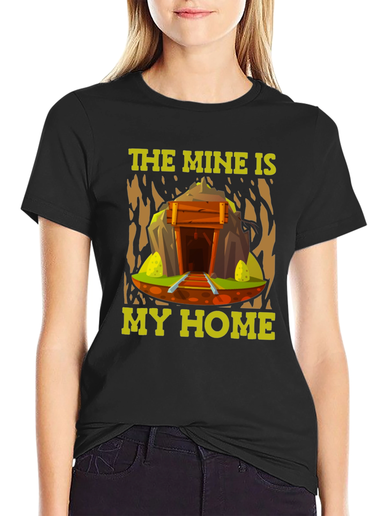 The Mine is My Home - Miner T-Shirt