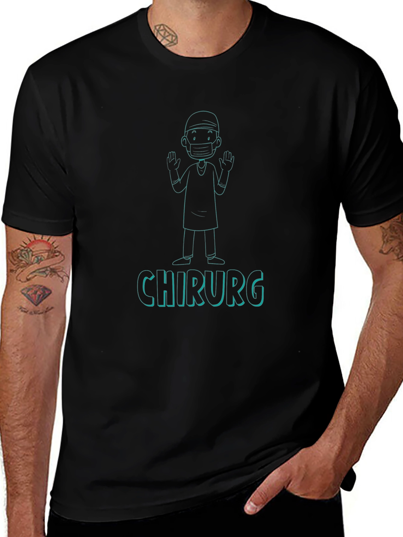 Surgeon Graphic Tee - Chirug T-Shirt