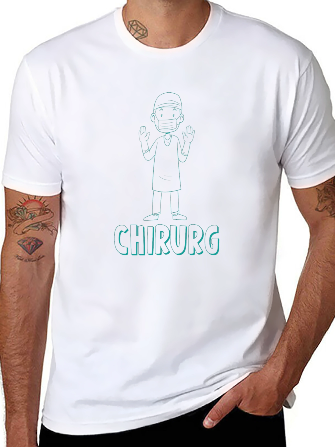 Surgeon Graphic Tee - Chirug T-Shirt