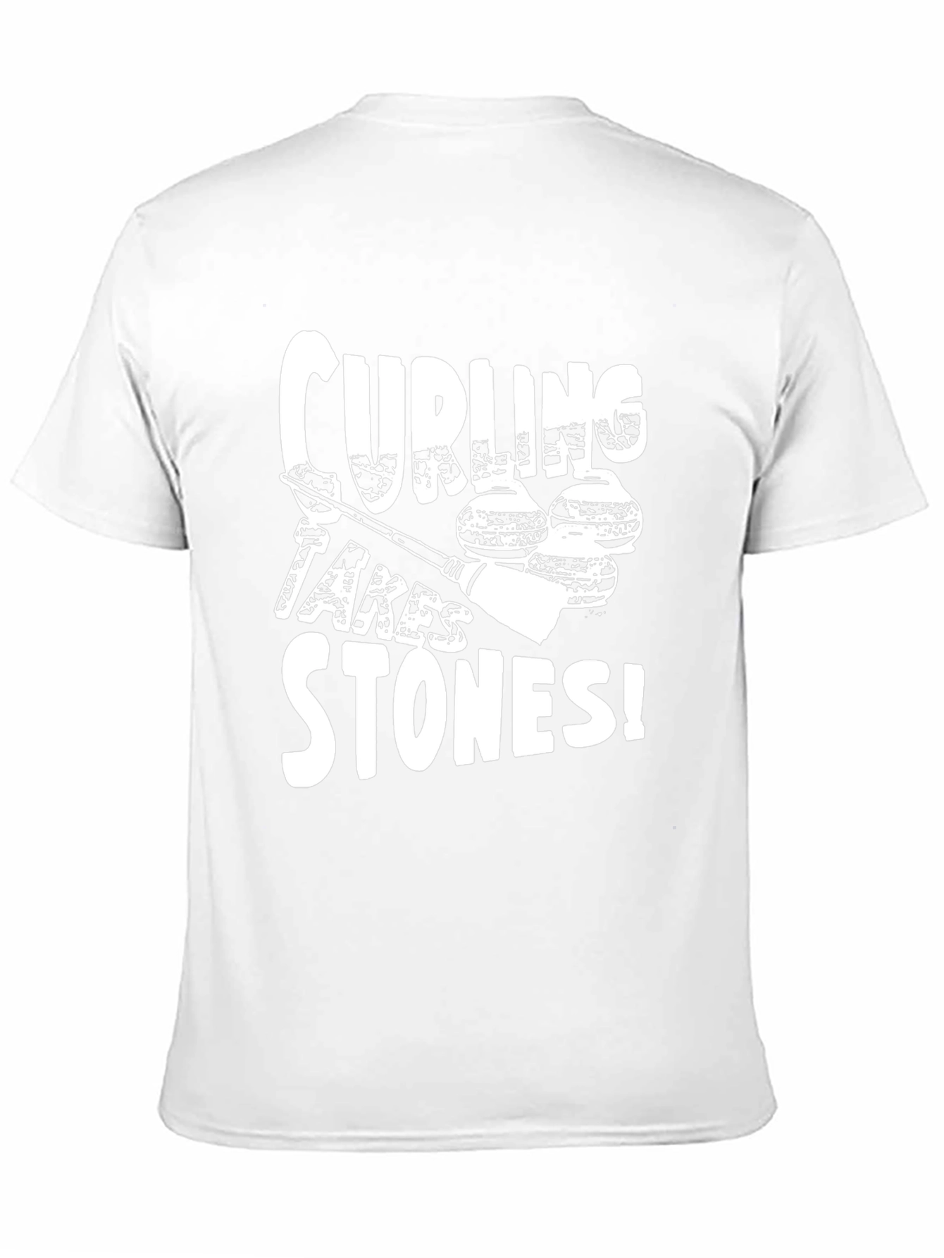 Curling Takes Stones Graphic T-Shirt