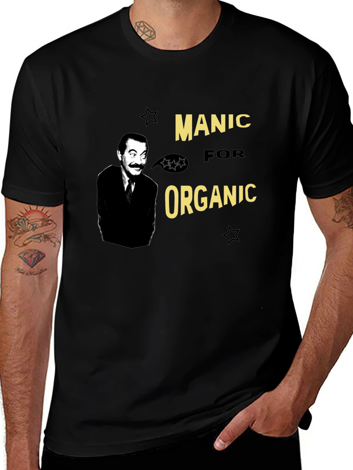 Manic For Organic Graphic Tee