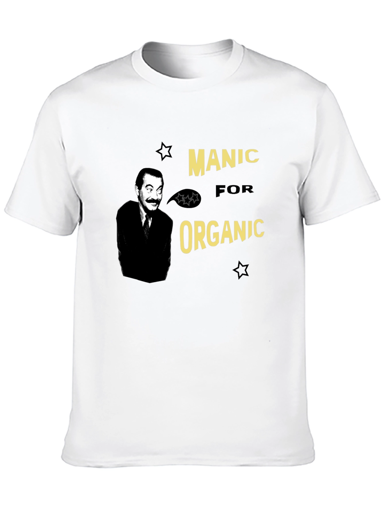 Manic For Organic Graphic Tee