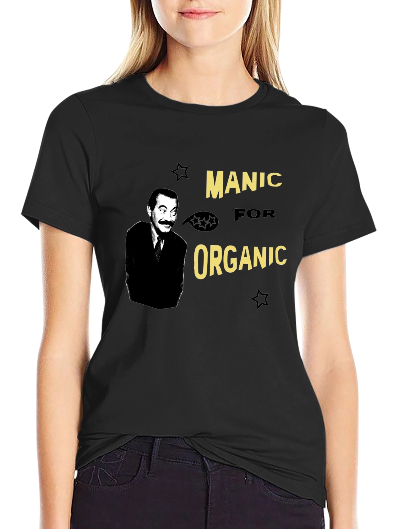 Manic For Organic Graphic Tee
